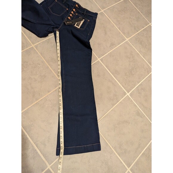 “Nanette Lepore Jolie Super High Rise Bootcut Flare Jeans Size 4 Western Style - Picture 5 of 16